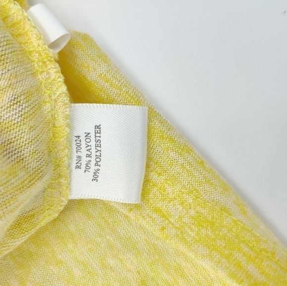 Bobi heather yellow tank NWT M - Picture 5 of 6